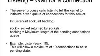 Socket Programming Basics Presentation 3