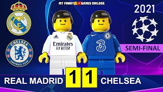 Real Madrid vs Chelsea 1-1 • Champions League 2021 • All Goals Full Highlights in Lego Football