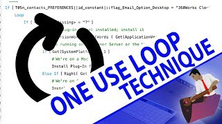 One Use Loop Technique | FileMaker Videos