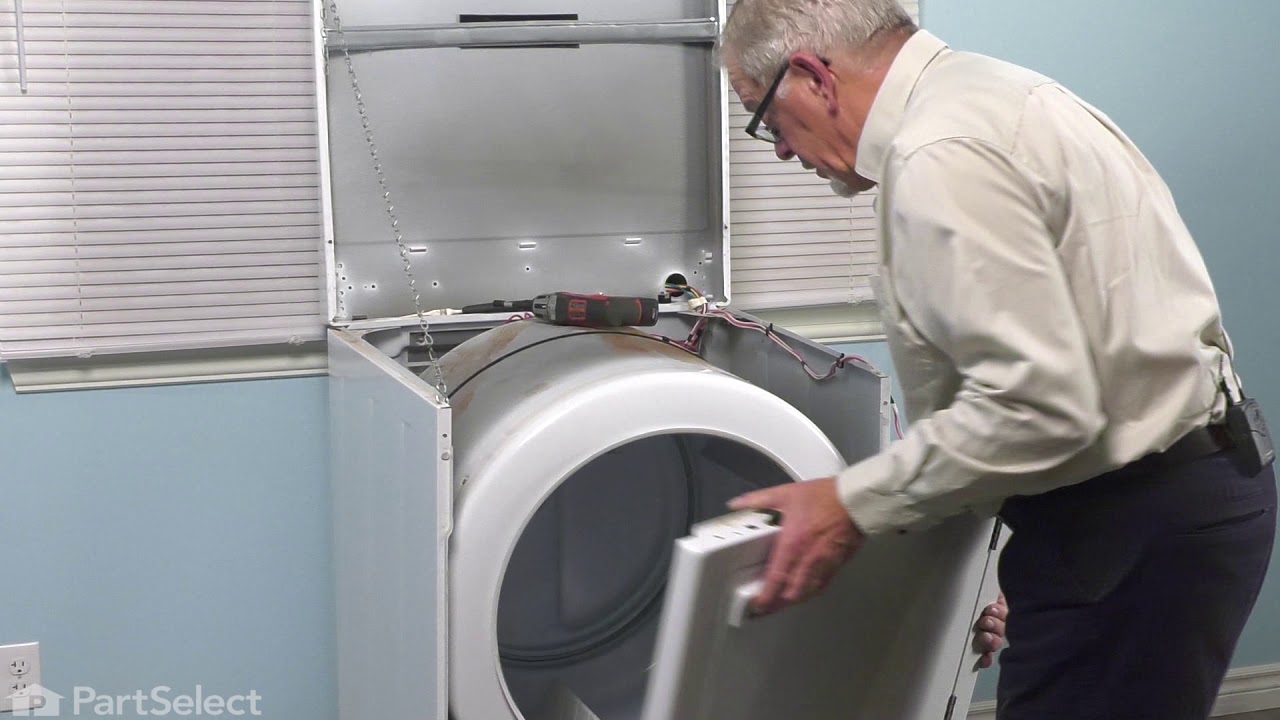 Whirlpool Dryer Repair - How To Replace The Control Thermostat ...