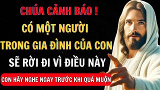 Chúa Nói :  Người của con sẽ rời bỏ con vì điều này!...Thông điệp từ Chúa