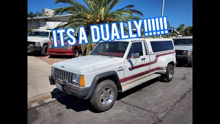 Ultra Rare Jeep Comanche DUALLY  - WALK AROUND!!!!! SUPER RARE RIG!!