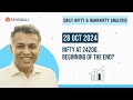 NIFTY & BANK NIFTY Analysis for Tomorrow | Stock Market Outlook | 28 October 2024, Monday