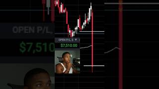 I MADE $7,500 IN LESS THAN A MINUTE DAY TRADING 😮‍💨😮‍💨😮‍💨 #trading #daytrading