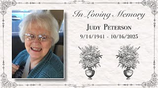 Judy Peterson | Funeral Service