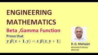 Beta , Gamma Function Example 2 I Engineering Mathematics