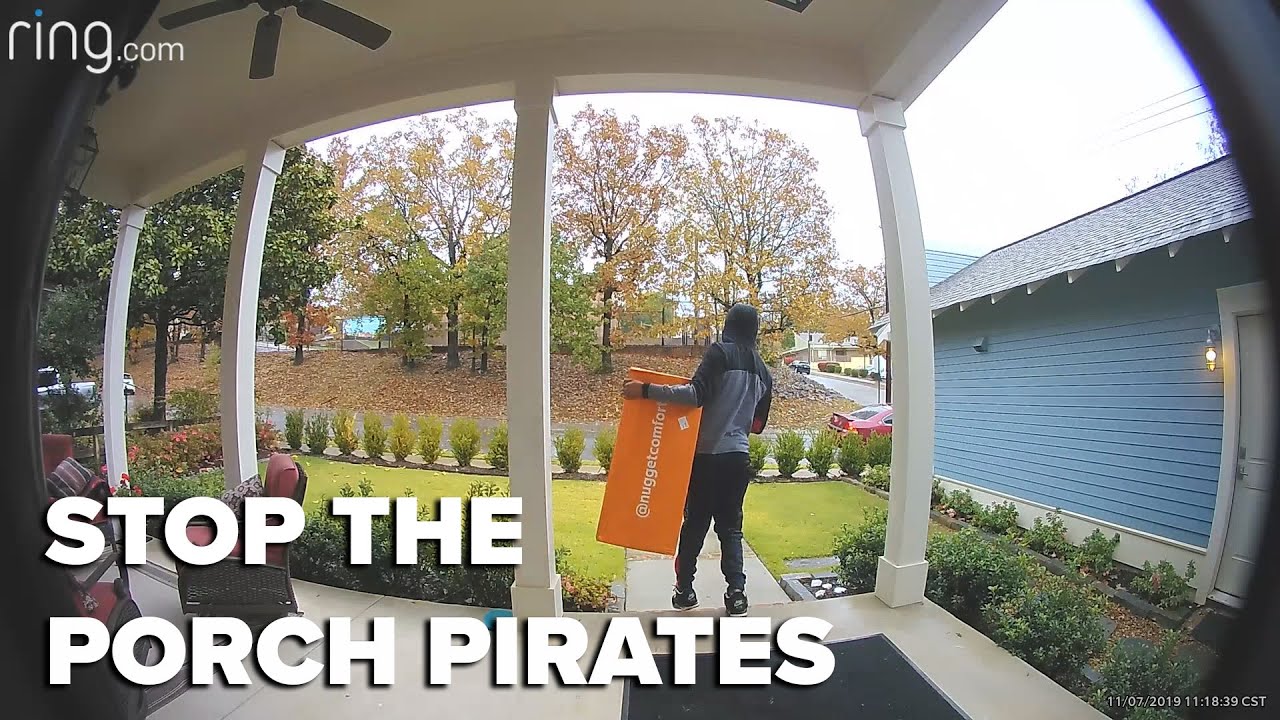 Putting Porch Pirates To A Stop Before They Get To Your Door - YouTube