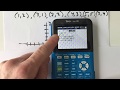 Linear Regression TI84  (Line of Best Fit)