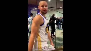 Steph Curry with a special message to Dub Nation! #nbaplayoffs2022 #stephencurry #dubnation