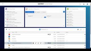 OpenText Content Server DocuSign with SmartUI integration