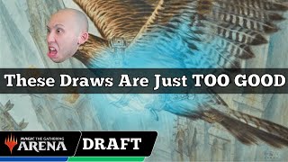 These Draws Are Just TOO GOOD | MTG Foundations Draft | MTG Arena