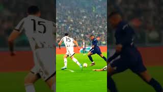 Kylian Mbappe's goal vs Juventus || Football skills #shorts