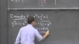 Lec 5, 18 01, Single Variable Calculus, Implicit Differentiation, Example 2