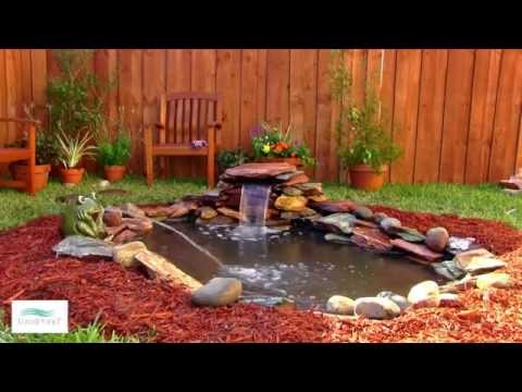 How to Add a Small Waterfall to Your Pond How to Add a Small Waterfall to Your Pond