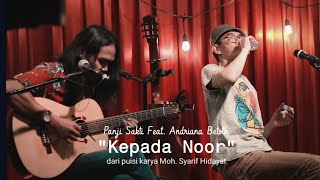 Musikalisasi Puisi Kepada Noor, Makaya Coffee, Kuningan, Jawa Barat