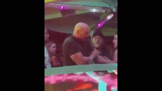 Dana White and his Wife fight in the club, He Hits Her