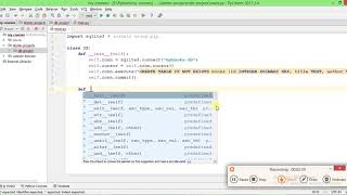 Python Tkinter based simple database project - part 1 (create, insert, search database)