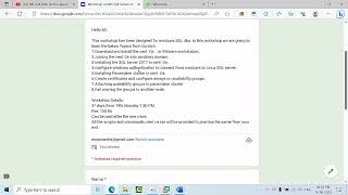 Workshop On MS SQL Server On Linux