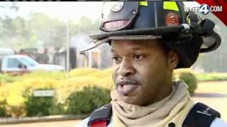 Fire Destroys Old Mortuary Building