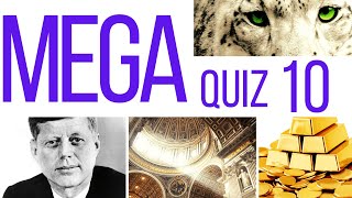 BEST ULTIMATE MEGA TRIVIA QUIZ GAME |  #10 | 100 General knowledge Questions and answers