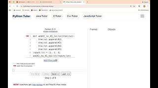 Modify a Python List in a Function (CS105 at UIUC)