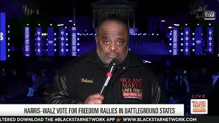 Roland on the Road in Battleground Pennsylvania, GA Early Vote Lawsuit, Black Voter Project Poll