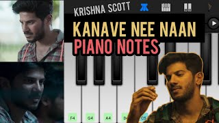 Kanave Nee Naan Piano Notes | kadhale kalagaa | Piano Cover | kkka | Monile Piano | Walk Band