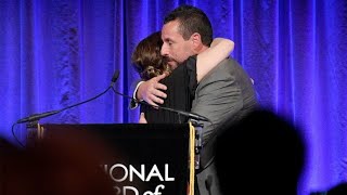 Drew Barrymore Presented Adam Sandler With The Best Actor Honor For His Role In "Uncut Gems"