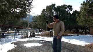 Model Rocket Swing Test - Scratch Build 2 Stage Ahpla (With Ring Fin)