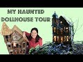 My Haunted Dollhouse Tour with Halloween Miniatures