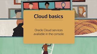 Oracle Cloud services available in the console