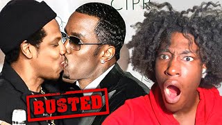 Jay-Z Caught Kissing Diddy At His Private Party💋😳
