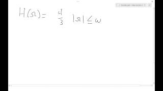 Solving a DTFT Sinc Function