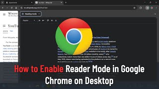 How to Enable Reader Mode in Google Chrome on Desktop (Guide)