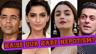 Solution For Nepotism in Bollywood || Nepotism Rocks || Nepotism Meaning || Roast || Sonam Kapoor