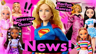 ππBARBIEππ| NEWS 2026βοΈ| Barbie SUPERGIRL, Superstar CHASE, Marilyn Monroe FIRST LOOK & MORE!!π₯π΅