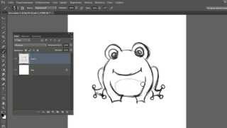 Отрисовка эскиза в фотошопе