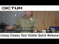 Jimmy Clewes Tool Holder Quick Release for Woodturning Tools - DICTUM