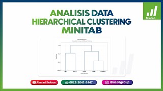 ANALISIS CLUSTER HIRARKI ➡️ ANALISIS CLUSTER DENGAN MINITAB ‼️