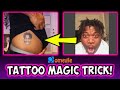 Tattoo Magic Trick on OMEGLE!