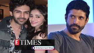 Farhan Akhtar Trolled For His Late Voting Appeal Ananya Panday On Her Relationship With Kartik