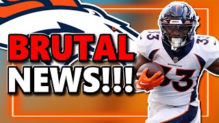 Denver Broncos Receive BRUTAL INJURY NEWS on their STAR RUNNING BACK!!!