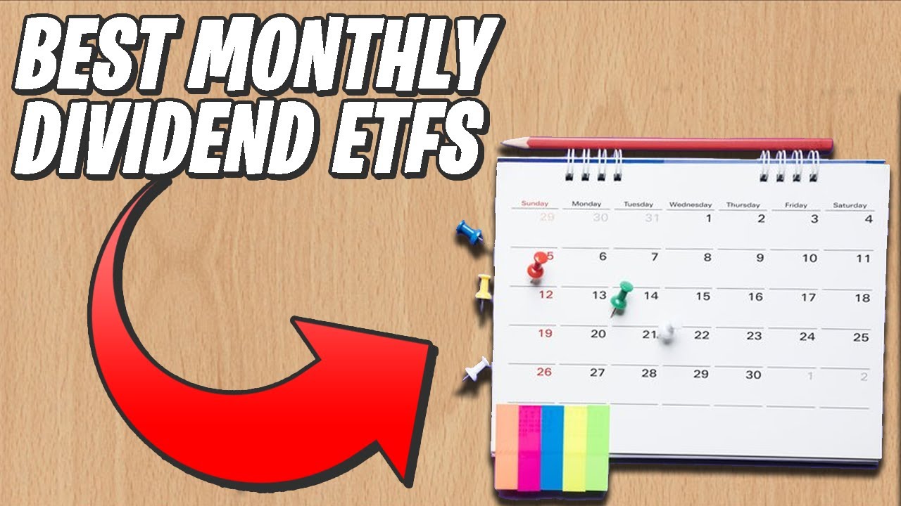 5 Best Monthly Dividend ETFs For Income And Growth - YouTube