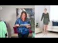 Denim & Co. Comfy Knit Air Skort with Seaming Details on QVC