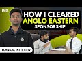 How I Cleared Anglo Eastern Sponsorship | From A Student's Point of View - Technical Interview