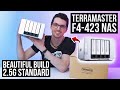 Affordable 2.5G NAS! TerraMaster F4-423 NAS Review & Test & FIDECO Workstation Upgrade