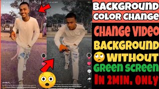 Tiktok Tutorial | Background color changing video tutorial | tiktok new trend.
