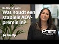 De AOV van Insify: Wat houdt een stabiele AOV-premie in?