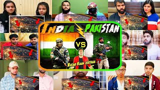 INDIA vs. PAKISTAN कौन जीतेगा? और कौनसा देश है बेहतर? Country and Military Comparison | Mix Reaction