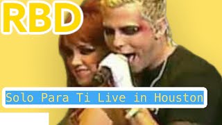 RBD - Solo Para Ti | Live in Houston I KEMARI THE JAMAICAN REACTS